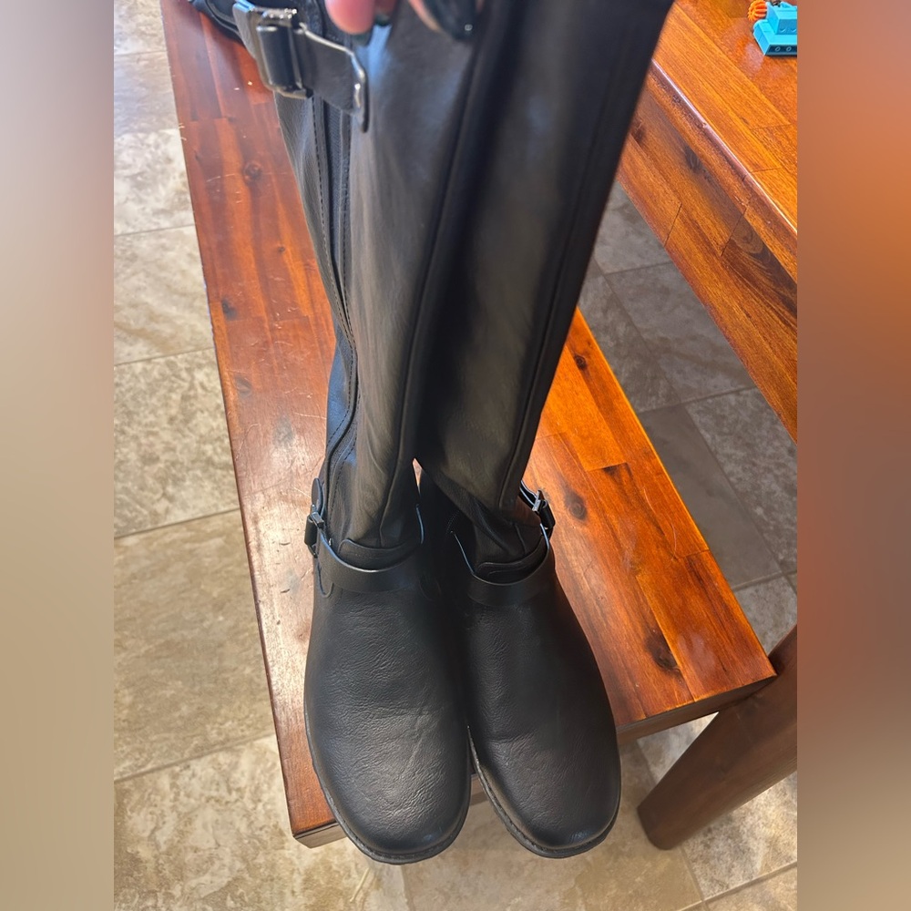 Black Riding Boots